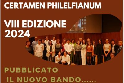 CERTAMEN PHILELFIANUM VIII edizione – 2024