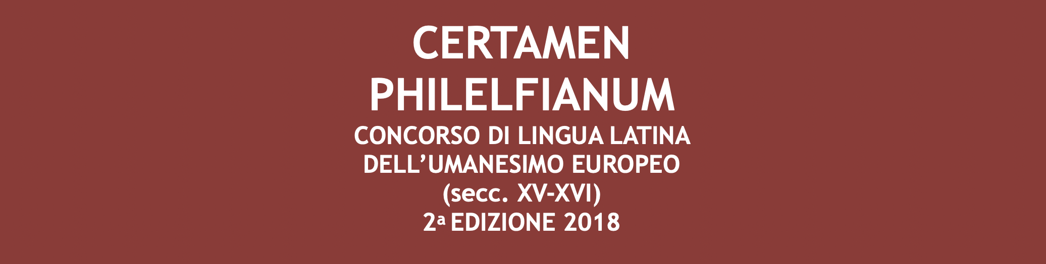 II Edizione 2018