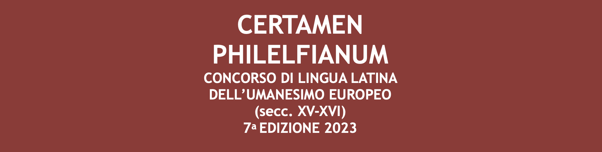 VII Edizione 2023